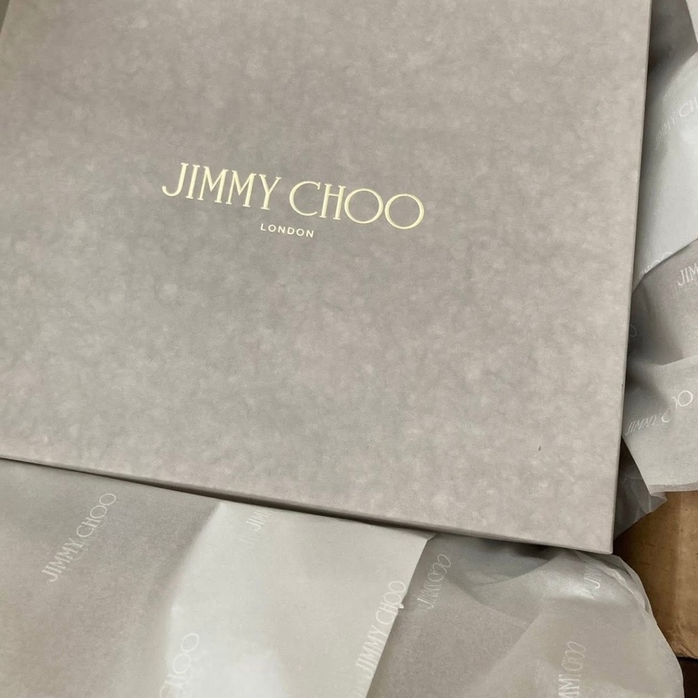 Jimmy Choo Ivory Heels - Rosie 120 - Picture 3 of 8